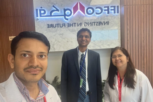 With Jenny & Chirag IFFCO